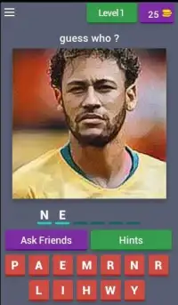 Football Players Name Quiz Screen Shot 1