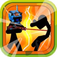 Free-Fire Stickman Warrior vs Zombie