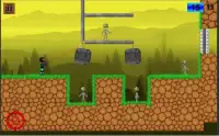 Free-Fire Stickman Warrior vs Zombie Screen Shot 1