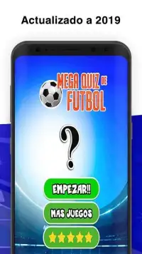 Mega Quiz de Futbol Screen Shot 0