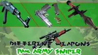 Pak Army Sniper: Permainan menembak gratis - FPS Screen Shot 6