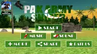 पाक आर्मी स्निपर: फ्री शूटिंग गेम- एफपीएस Screen Shot 7