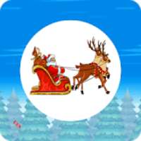 Santa claus chariot Run - A simple game for fun
