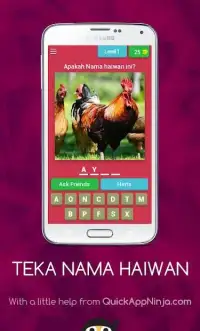Teka Nama Haiwan (Edisi Malaysia) Screen Shot 1
