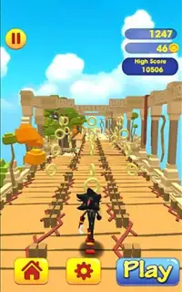 super subway sonic runner rush Screen Shot 2