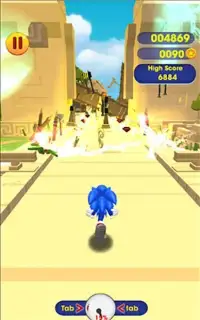 super subway sonic runner rush Screen Shot 0