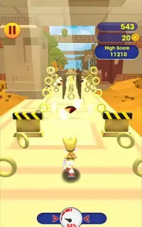 super subway sonic runner rush Screen Shot 1