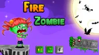 Fire Zombie : Halloween Zombie Land Screen Shot 6