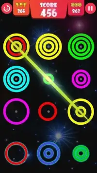 Color Rings Puzzle Free Screen Shot 1