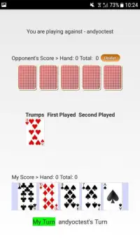 Forty Five Card Game Online (45) Screen Shot 0