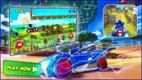 super sonic car racing game Screen Shot 1