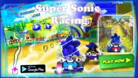super sonic car racing game Screen Shot 0