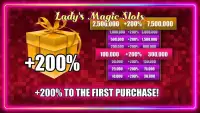 Lady's Magic Slots Screen Shot 13