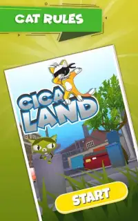 Cica Land : Cat Blast Game Screen Shot 4