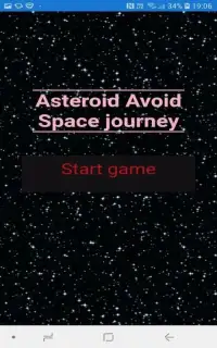 Asteroid Avoid Space journey Screen Shot 3