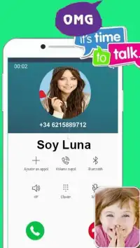 Chat Contact With Soy Lona Hello - Prank Screen Shot 0