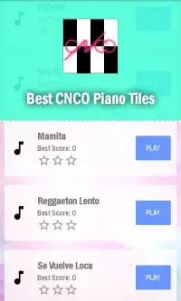CNCO Piano Tiles Screen Shot 2