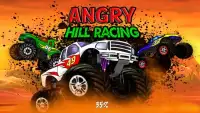 Angry Hill Climb - Racing Car Screen Shot 7