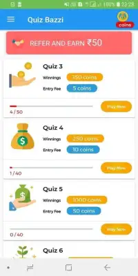 Quiz Bazzi - Play Quiz and Win PayTM Recharge Screen Shot 7