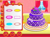 Wedding Cake Decoration - Sweet Cake Maker Games Screen Shot 3