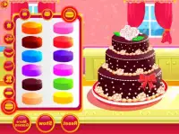 Wedding Cake Decoration - Sweet Cake Maker Games Screen Shot 0