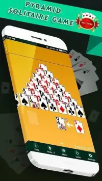Pyramid Card Game - Free Solitaire Card Game Screen Shot 1