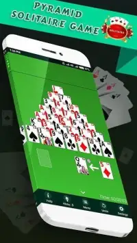 Pyramid Card Game - Free Solitaire Card Game Screen Shot 2