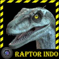 Talking Jurassic Raptor Blue Dinosaur GO