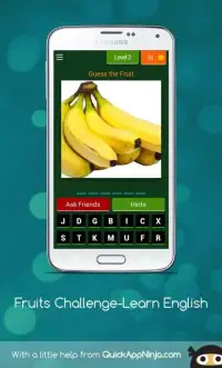 Fruits Challenge - Learn English Screen Shot 7