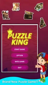 Puzzle King Jigsaw: Free 100 level Puzzles Screen Shot 9