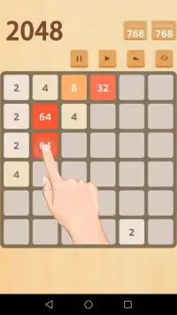 2048: Number Puzzle Games Screen Shot 3