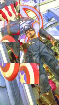 Slide Games for Avengers Screen Shot 2