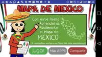 Mapa de Mexico Juego Screen Shot 2