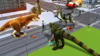 Angry Dinosaur Simulator Games: City Attack 3D Screen Shot 5