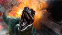 Angry Dinosaur Simulator Games: City Attack 3D Screen Shot 1