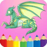 ‏ Dragon Coloring Book‏
‎
