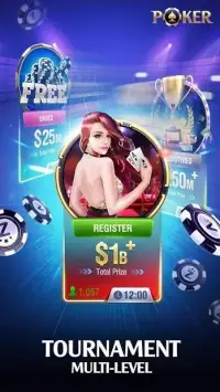 Poker League Online Screen Shot 2