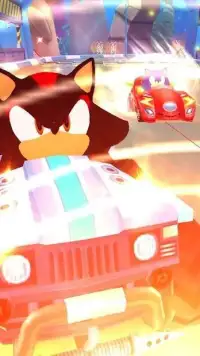 Sonic Kart Racing Cars: 3D Free Drift & Car Racing Screen Shot 0