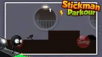 Stickman Runner Parkour Screen Shot 1