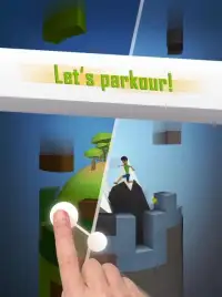 Tetrun: Parkour Mania - free running game Screen Shot 0