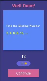 Find The Missing Number IQ Test Screen Shot 0