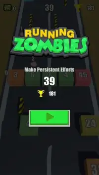 Running Zombies Screen Shot 0