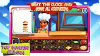Top Burger Moana Cooking Game Screen Shot 1