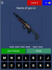 Guess PUBG GUNS Screen Shot 3