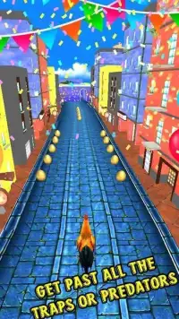 Angry Rooster Run - Animal Escape Subway Run Screen Shot 4