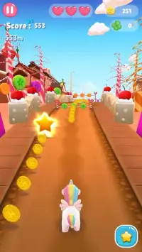 Unicorn Runner 3D: Cute Game for Girls Screen Shot 7