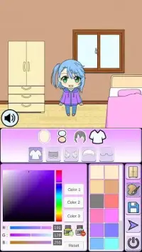 D-Style Character Maker - Chibi Dress up Screen Shot 0