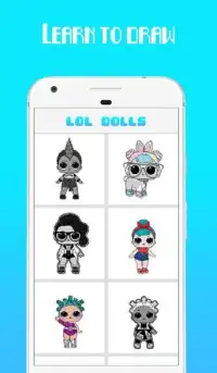 Lol Surprise Dolls Coloring By Number Screen Shot 2