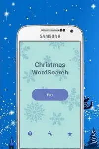Christmas Word Search - Free Christmas Puzzle Game Screen Shot 1