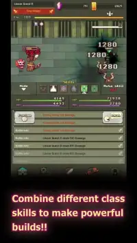 Linear Quest Battle Screen Shot 1